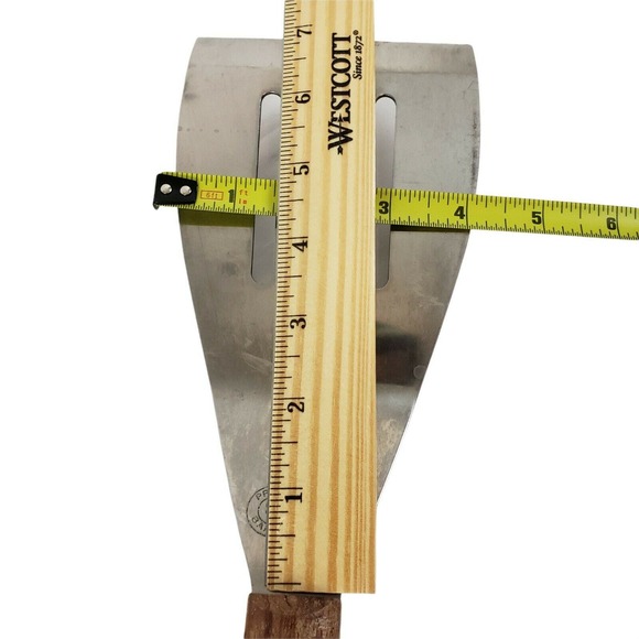 Bar B Que Stainless Steel Professional Tools Wooden Handle Spatula BBQ Barbecue - Picture 4 of 6